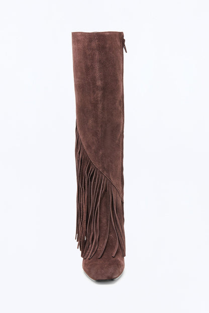 Dolce Vita Giano Suede Boots - Chocolate