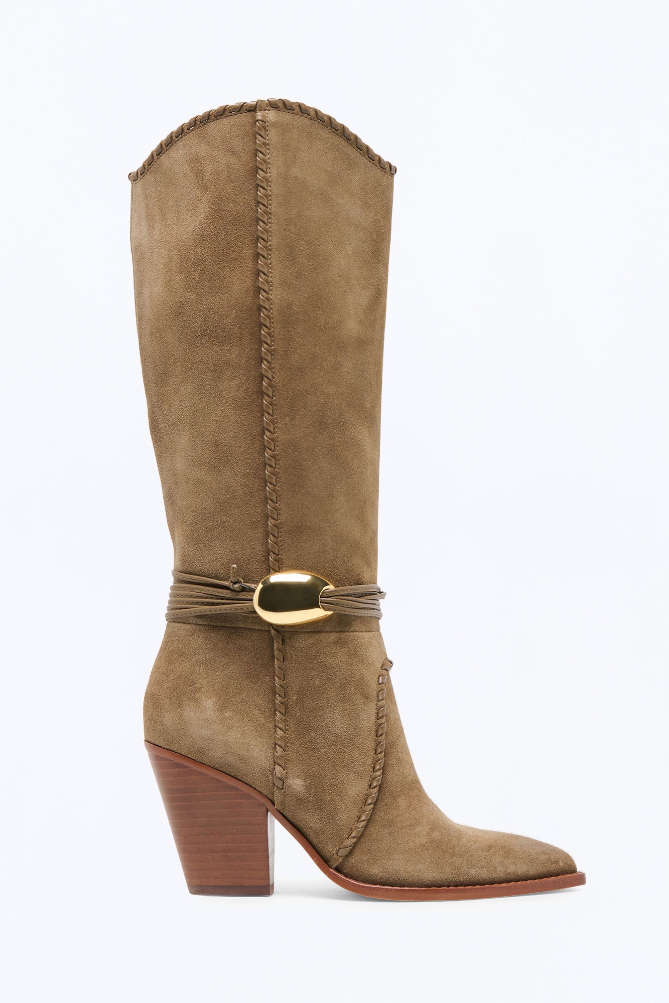 Dolce Vita Jody Suede Boots - Olive