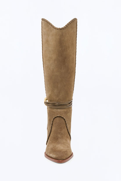 Dolce Vita Jody Suede Boots - Olive