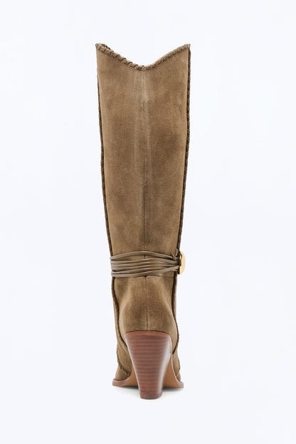 Dolce Vita Jody Suede Boots - Olive