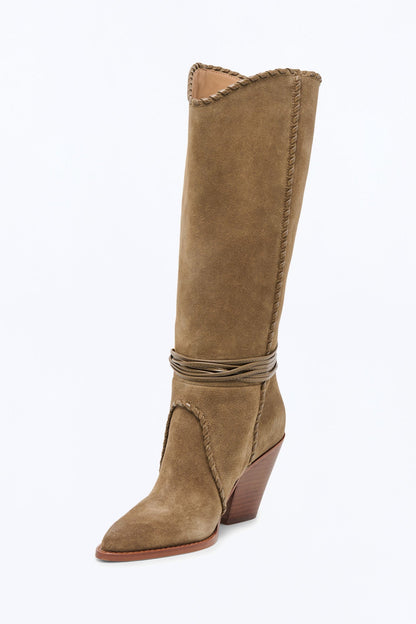 Dolce Vita Jody Suede Boots - Olive