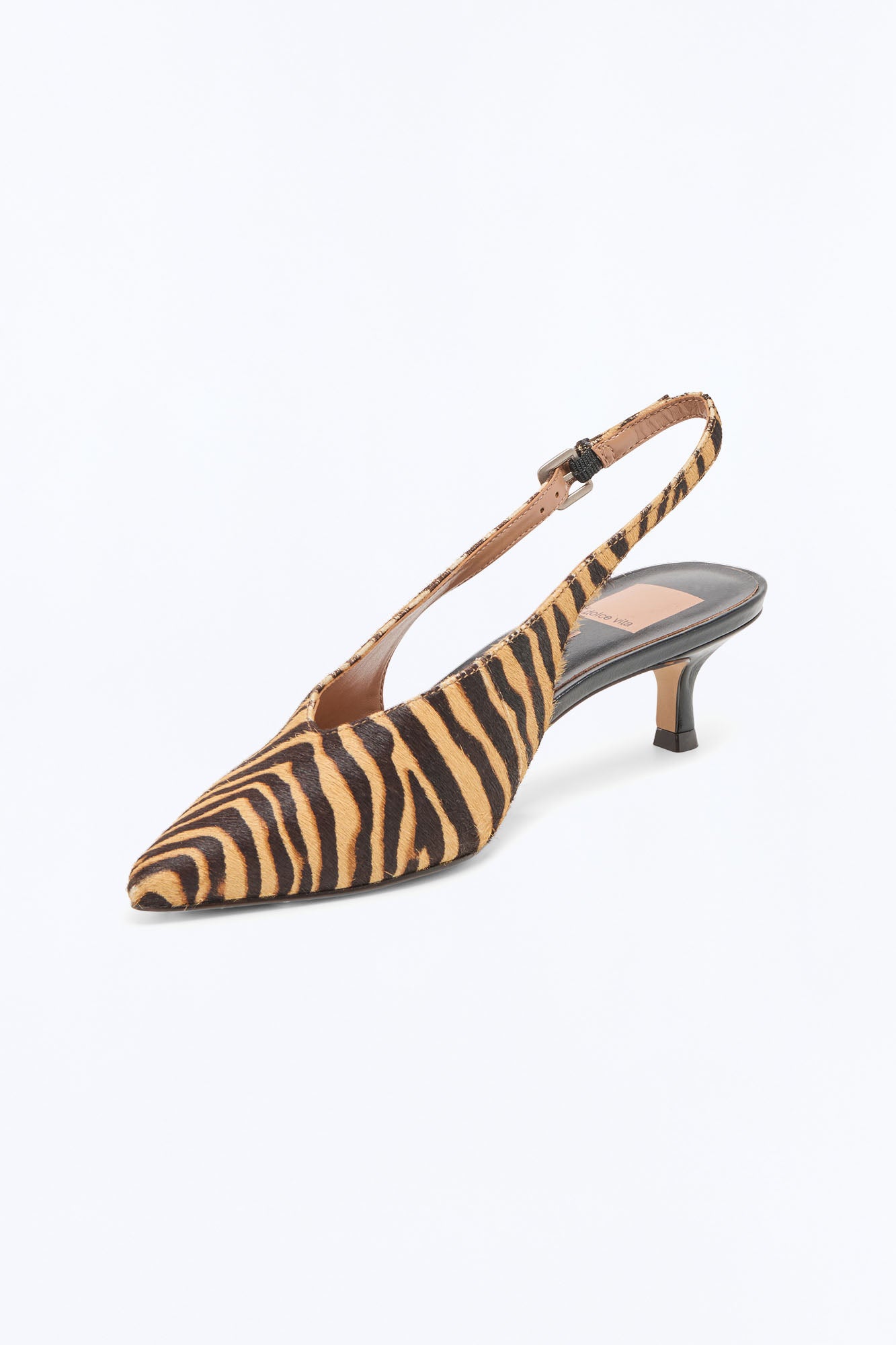 Dolce Vita Alenna Calf Hair Heels - Tan/Multi