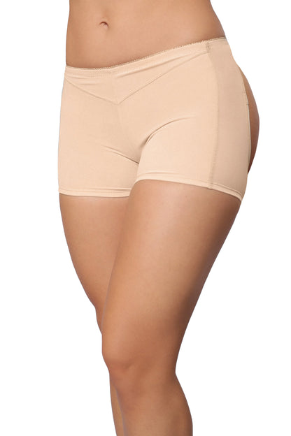 Butt Lifter Boy Short - Beige