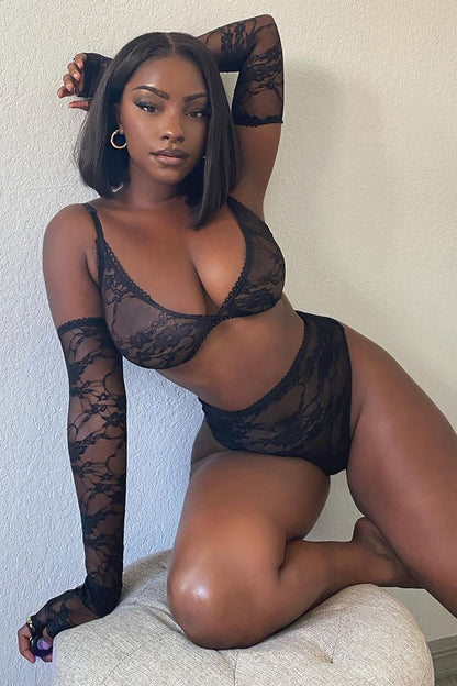 Feels Good Being Bad 3 Piece Set - Black