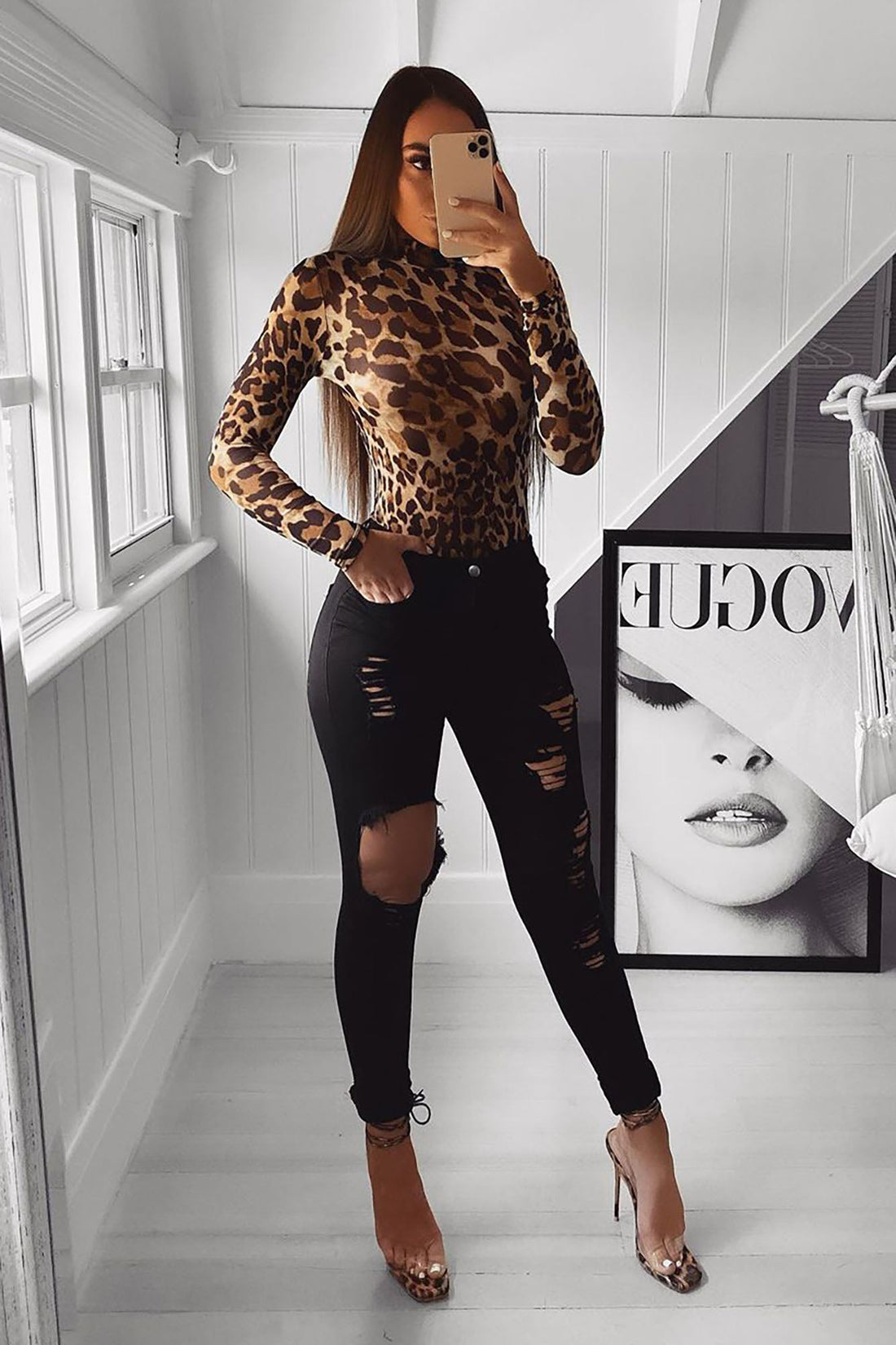 Glistening Jeans - Black