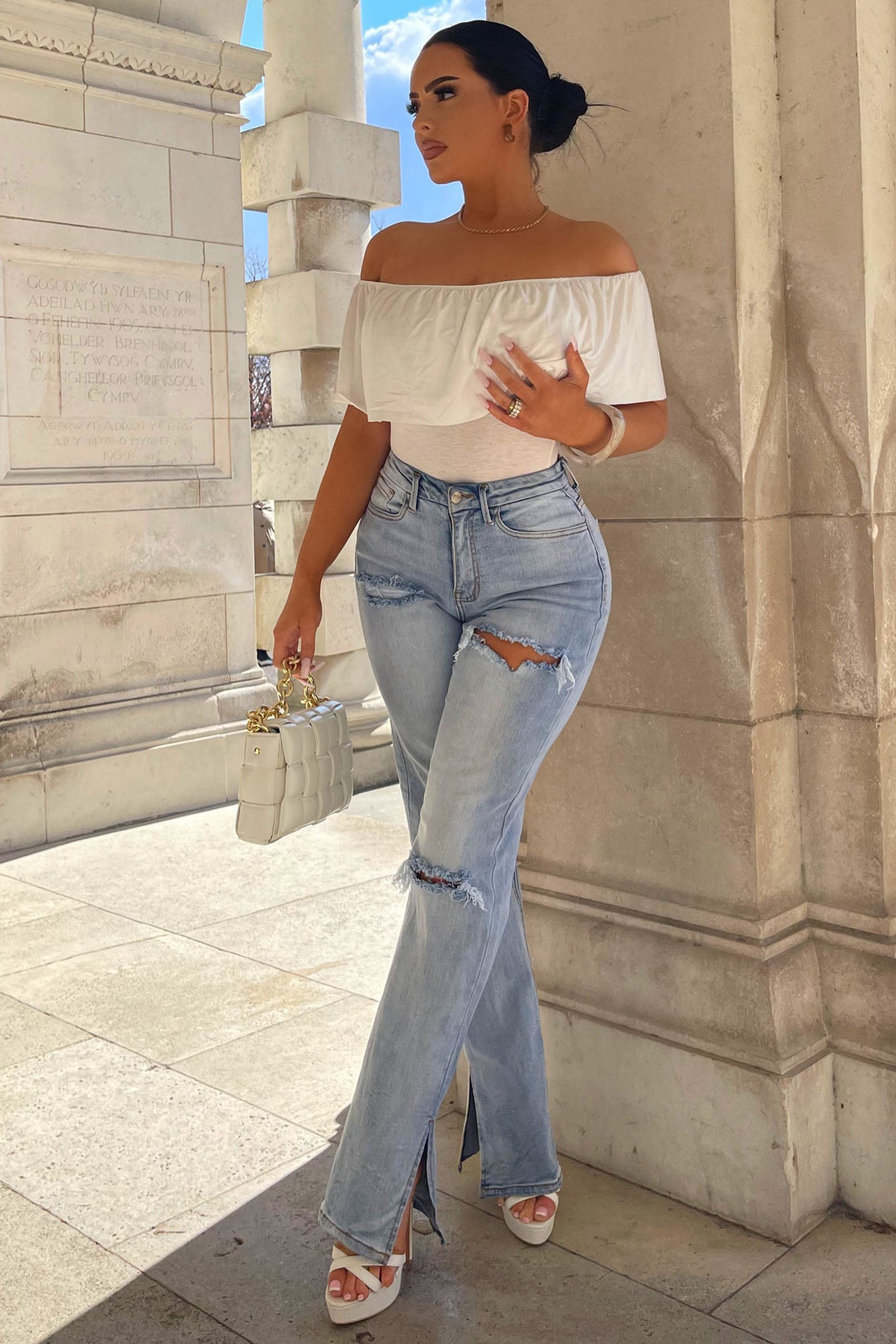 Happy Hour Bodysuit - Ivory