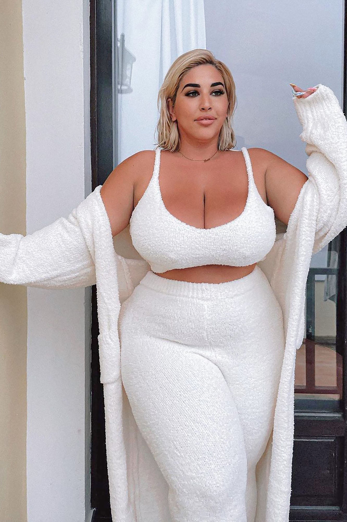 Living In It 3 Piece Legging Set - Ivory