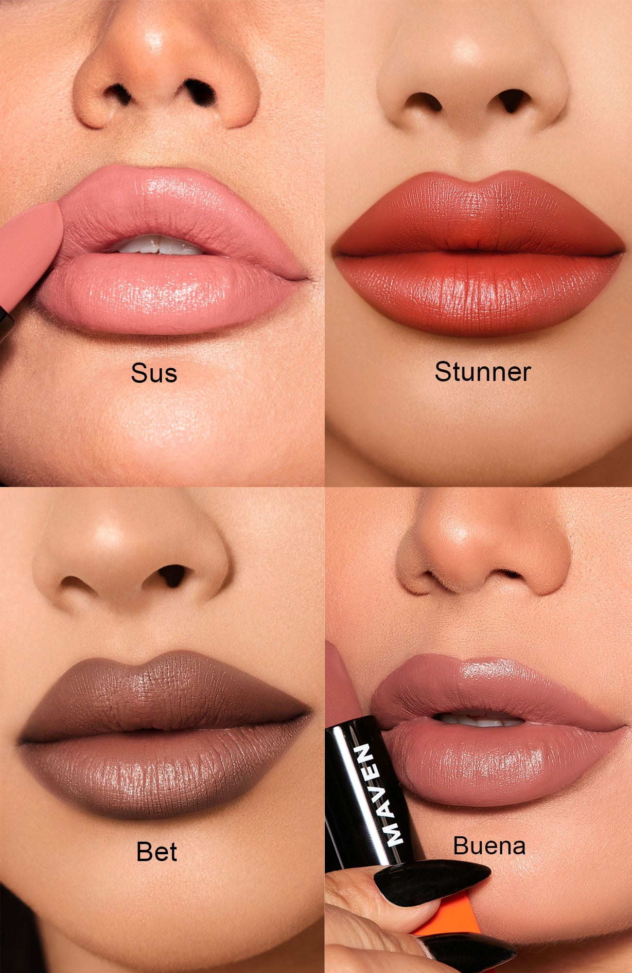 Maven Lipstick Value Set Nude