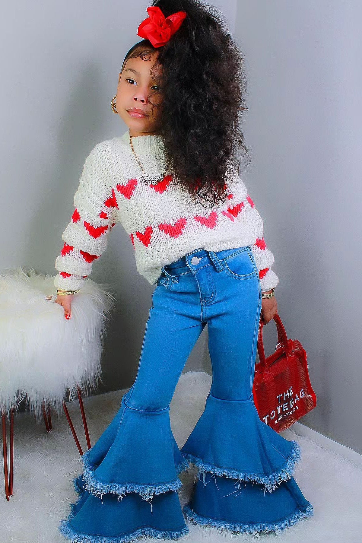 Mini Dancing Queen II Flare Jeans - Medium Wash
