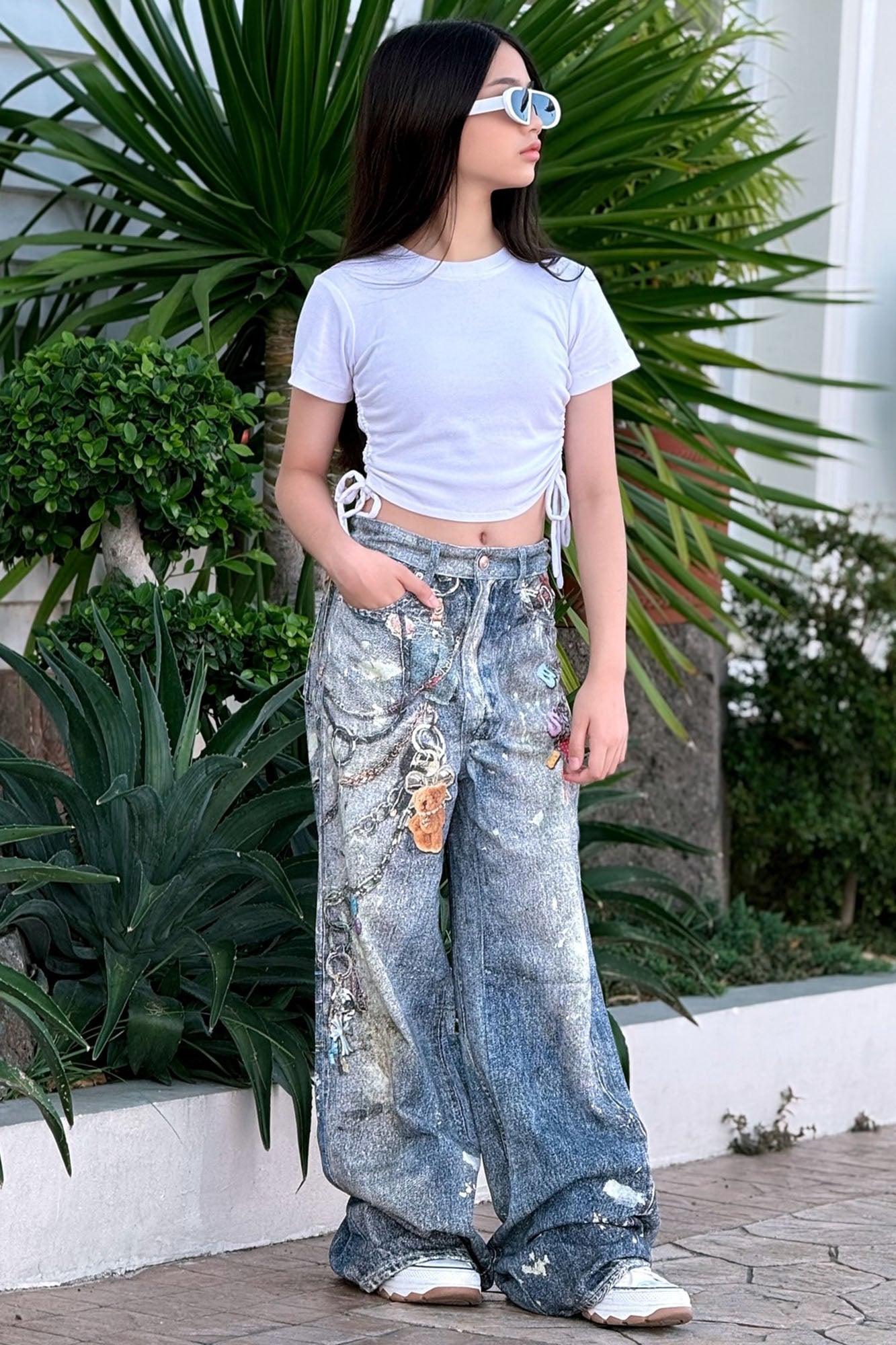 Mini Eden Jean - Light Wash