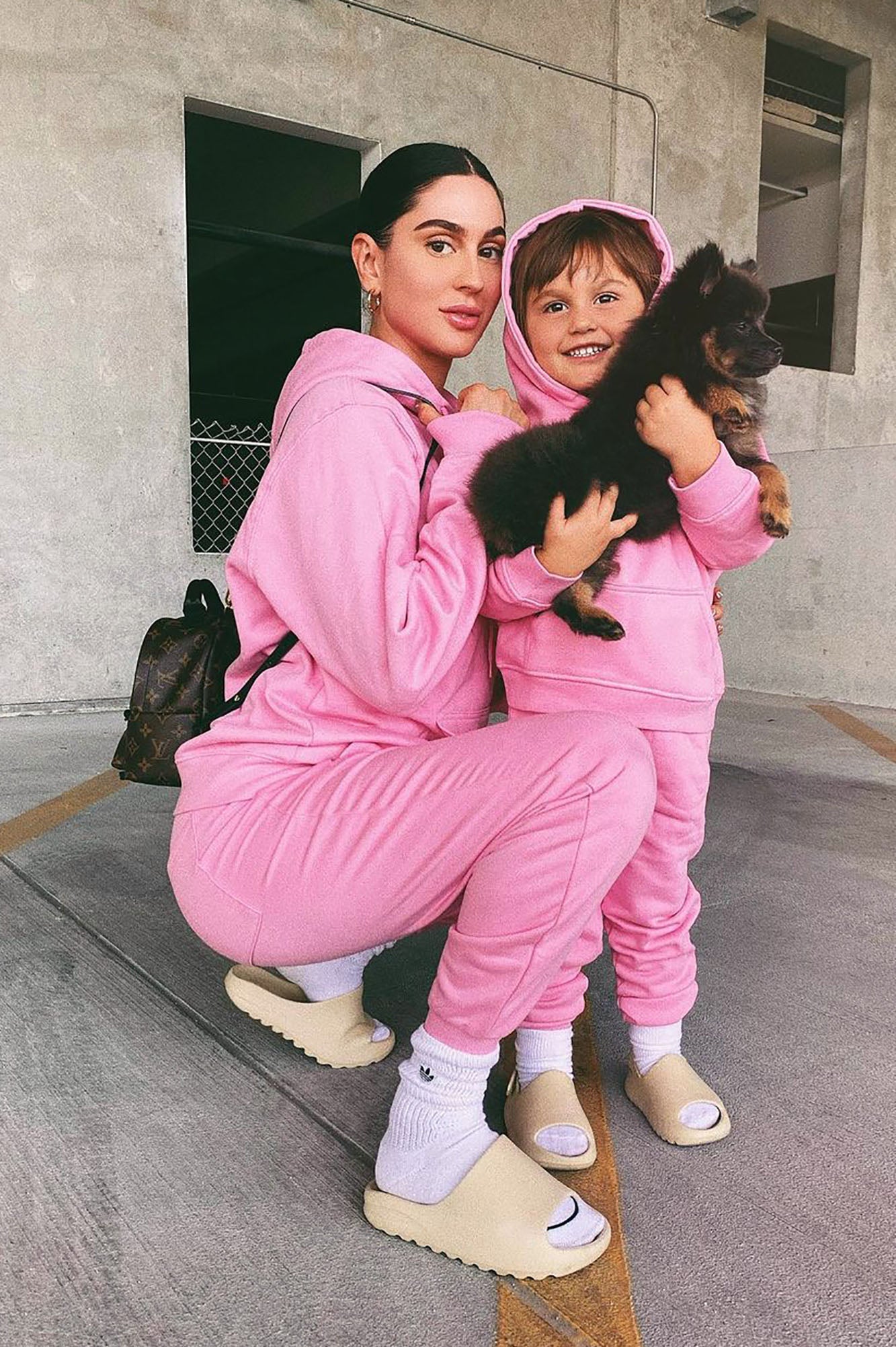 Mini Stole Your Toys Oversized Hoodie - Pink