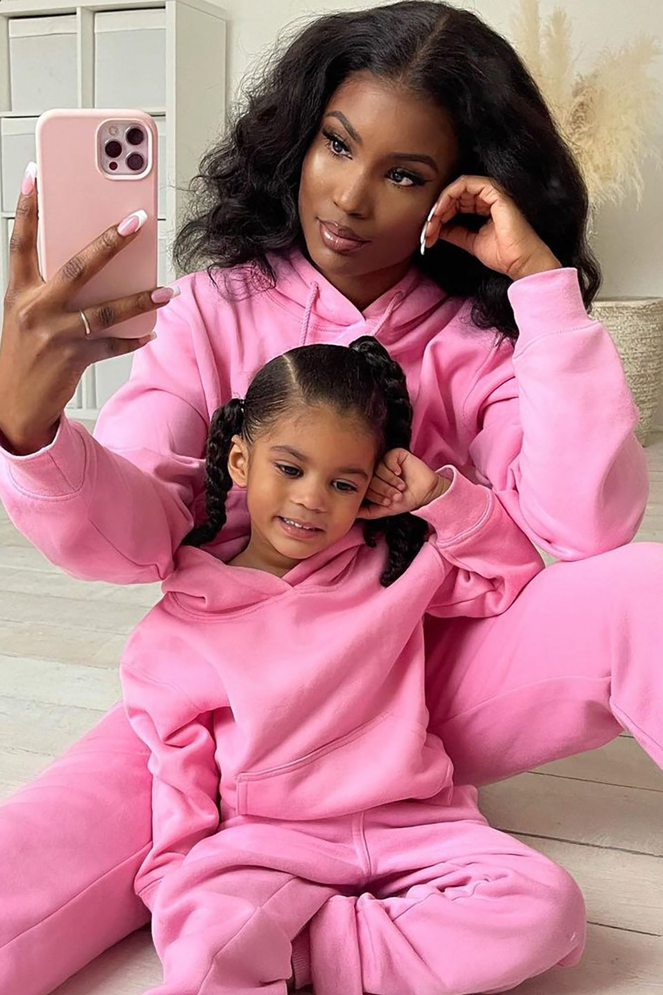 Mini Stole Your Toys Oversized Jogger - Pink