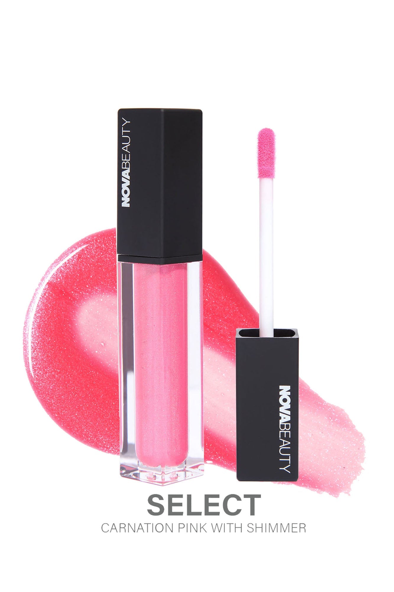 NOVABEAUTY Moisturizing Rich Glow Lip Gloss - Select