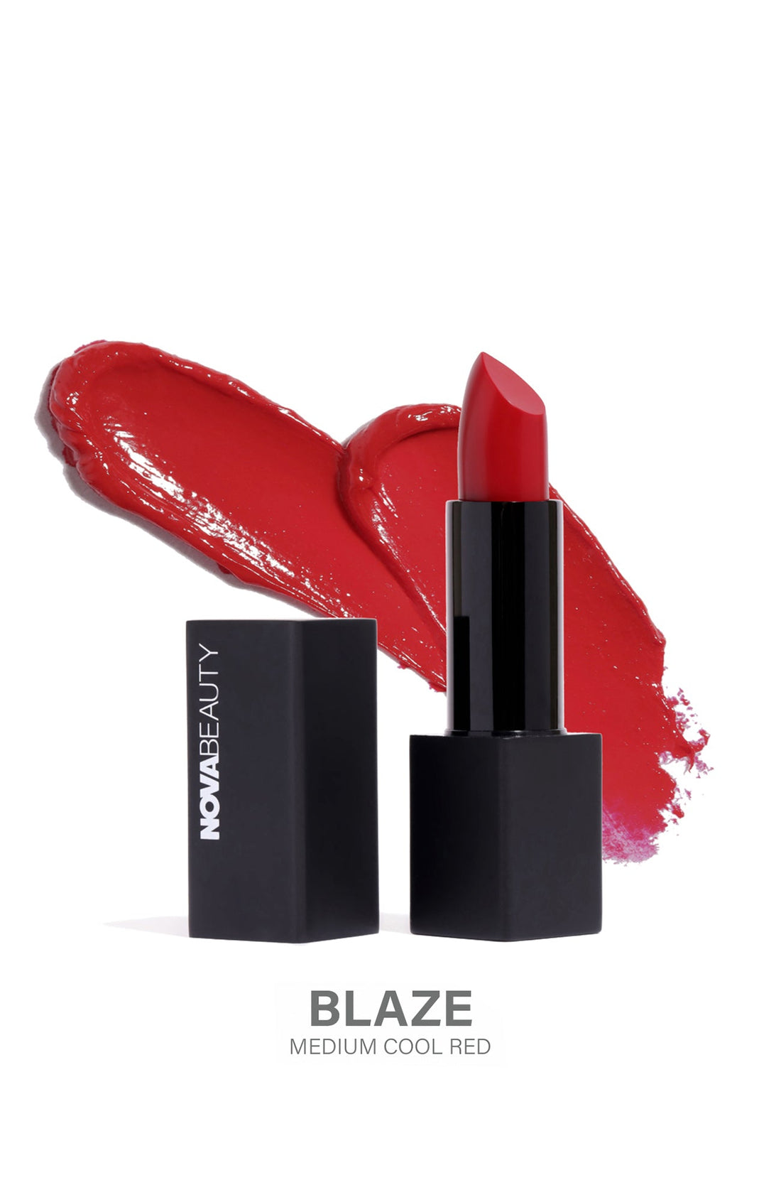 NOVABEAUTY Perfect Pout Luminous Cream Lipstick - Blaze