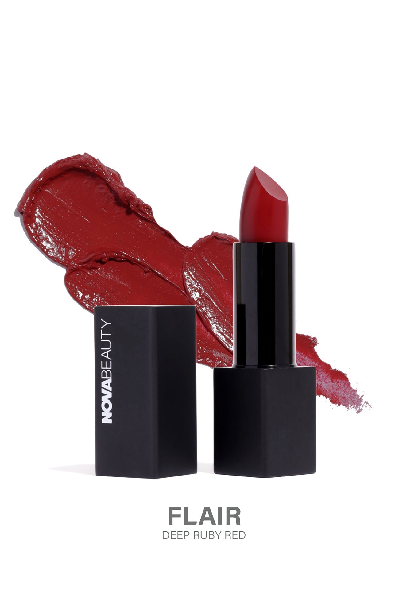 NOVABEAUTY Perfect Pout Luminous Cream Lipstick - Flair