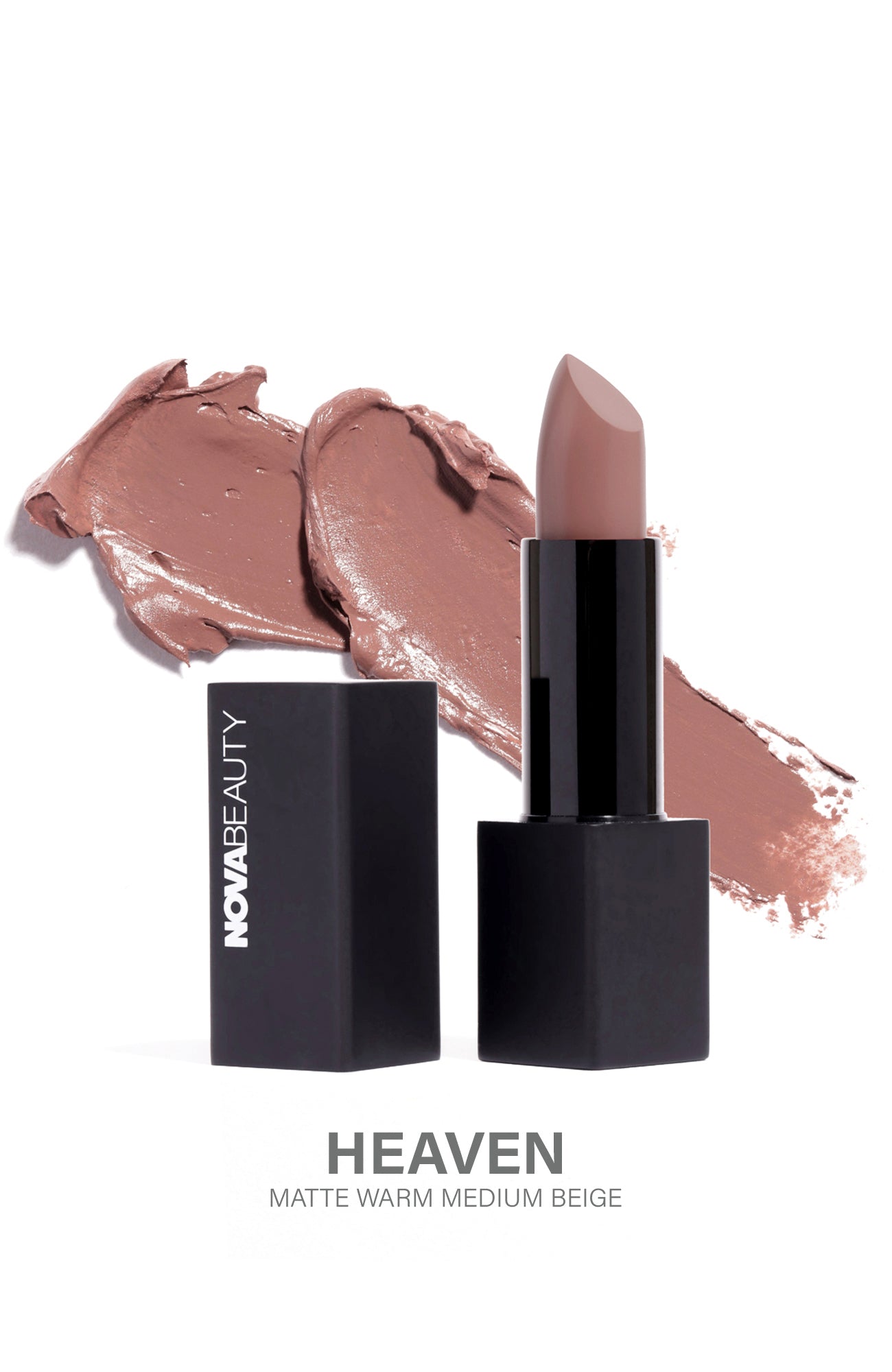 NOVABEAUTY Perfect Pout Moisturizing Matte Lipstick - Heaven