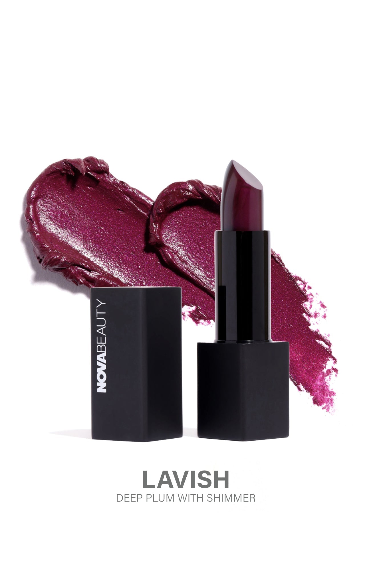NOVABEAUTY Perfect Pout Shimmering Cream Lipstick - Lavish