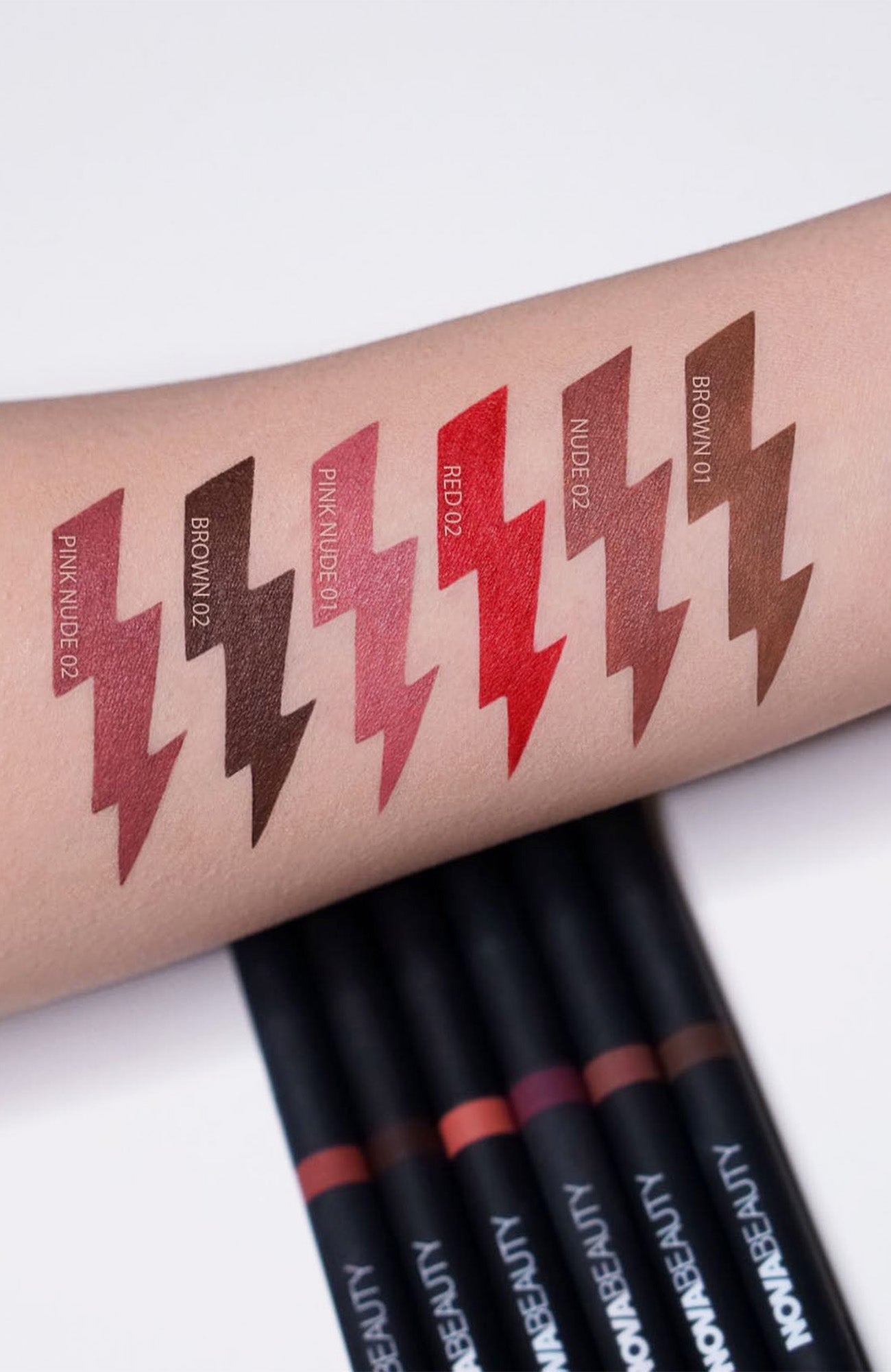 NOVABEAUTY 2 in 1 Snatched Lip Liner - Pink Nude 01