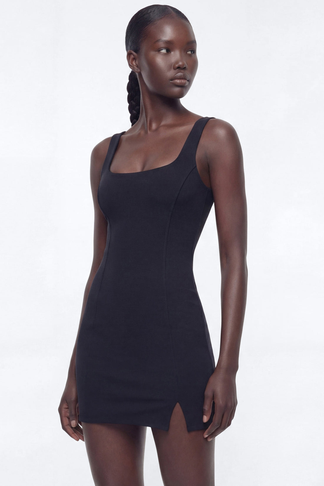 CloudForm™ Built In Shorts Sports Dress - Black