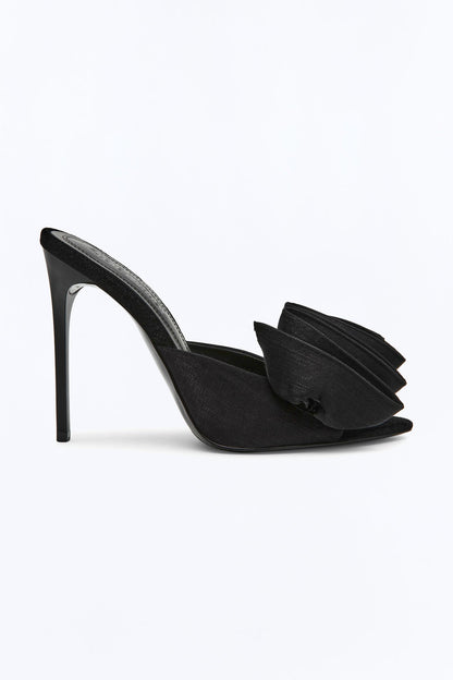 Steve Madden Affinity Satin Stiletto Heels - Black