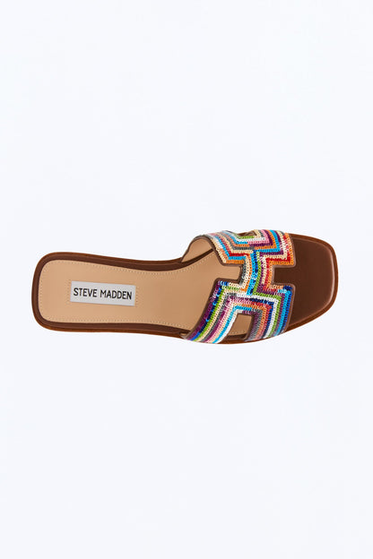 Steve Madden Hadyn Sequin Sandals - Multi Color