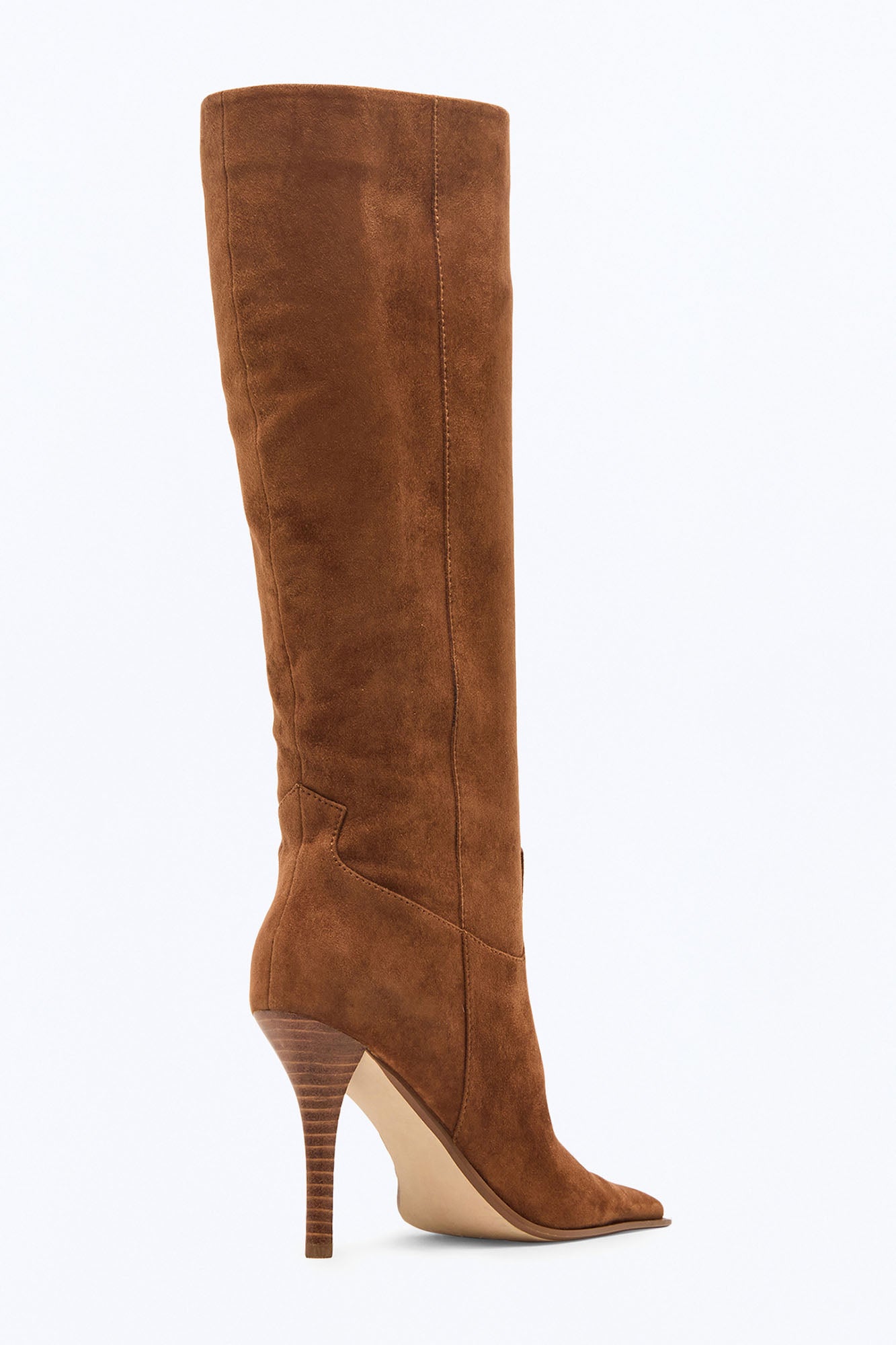 Steve Madden Wescot Suede Boots - Chestnut