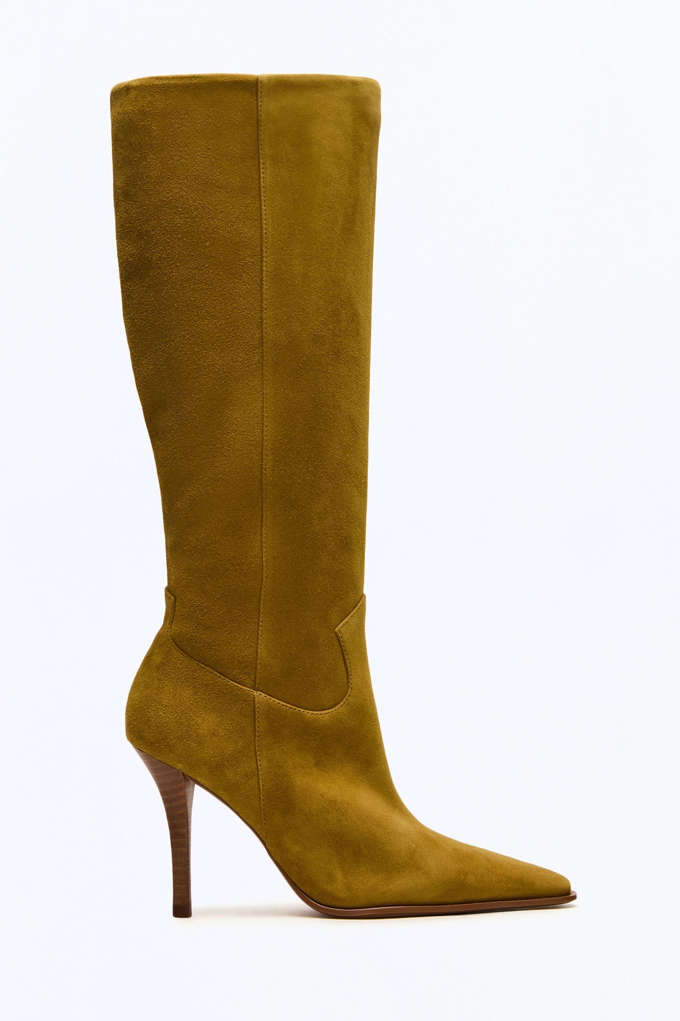 Steve Madden Wescot Suede Boots - Olive