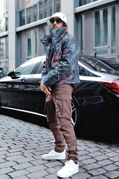 Summer Games Slim Cargo Pants - Brown