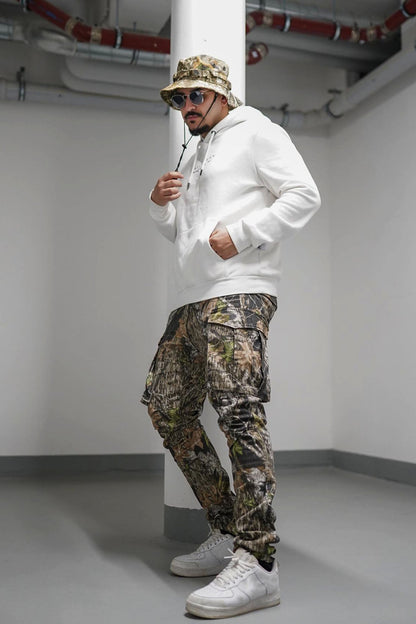 Summer Games Slim Cargo Pants - Green/combo
