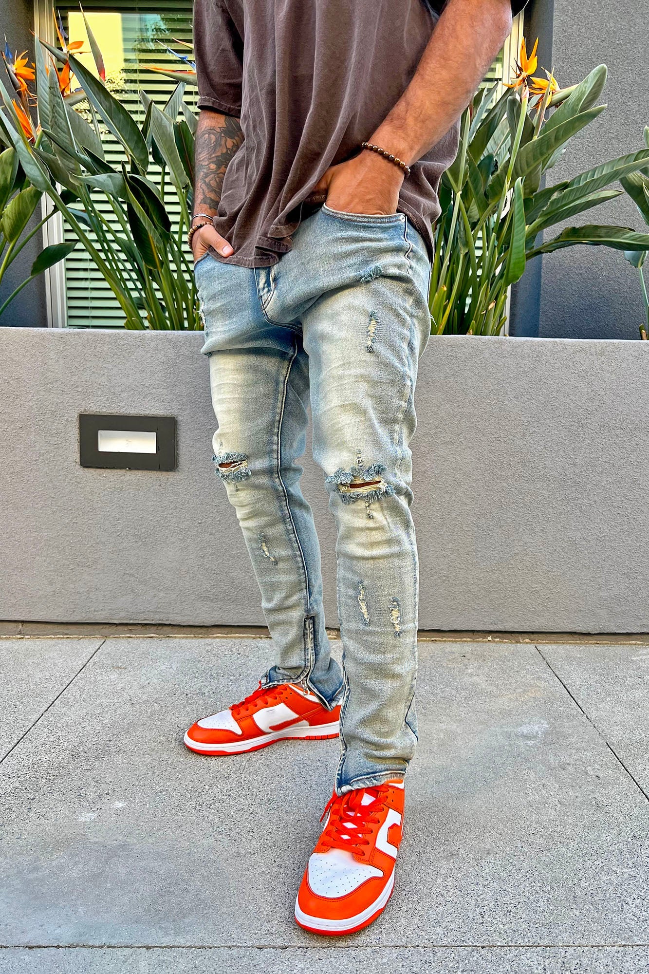 Terren Skinny Jeans - Medium Wash