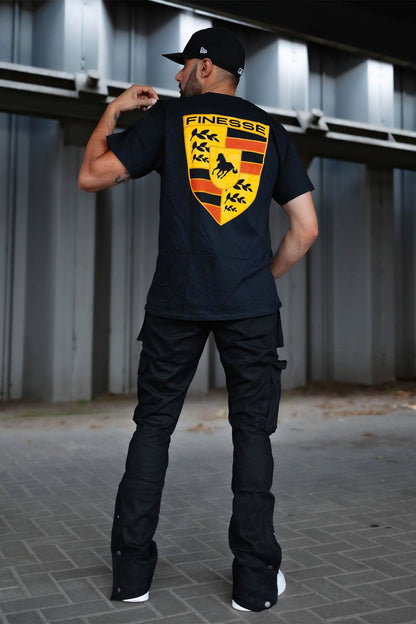 Worker Slim Cargo Pants - Black