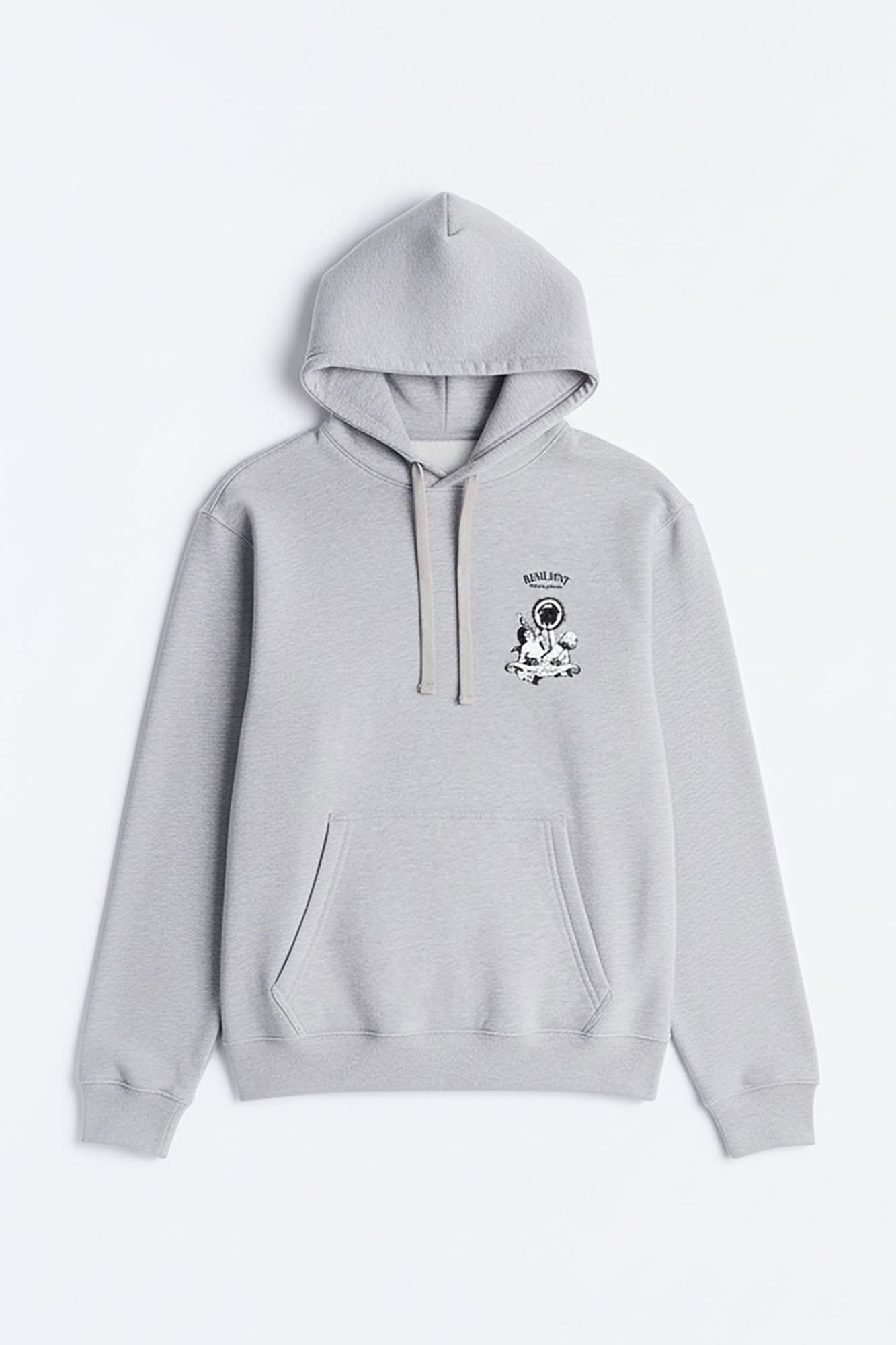 Blessed And Resilient Hoodie - Heather Grey