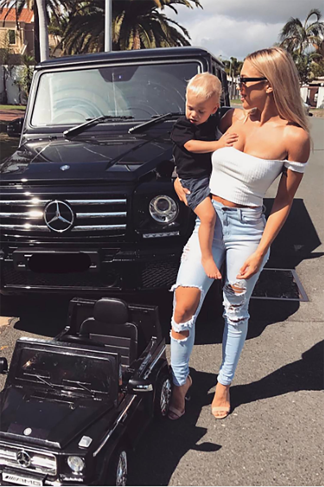 Beach Bum Jeans - Light Blue